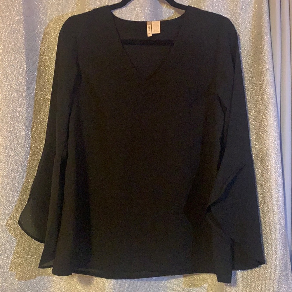 Black long sleeve tunic